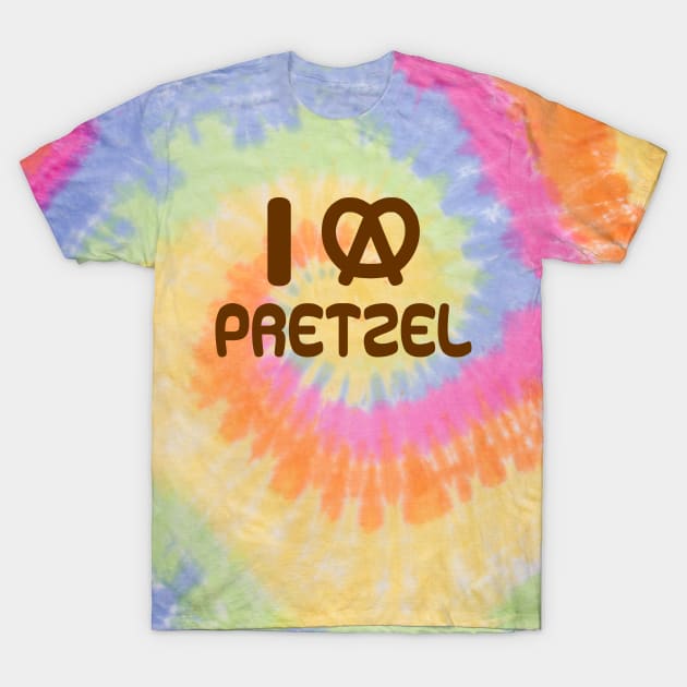 I Heart Pretzel T-Shirt by tinybiscuits